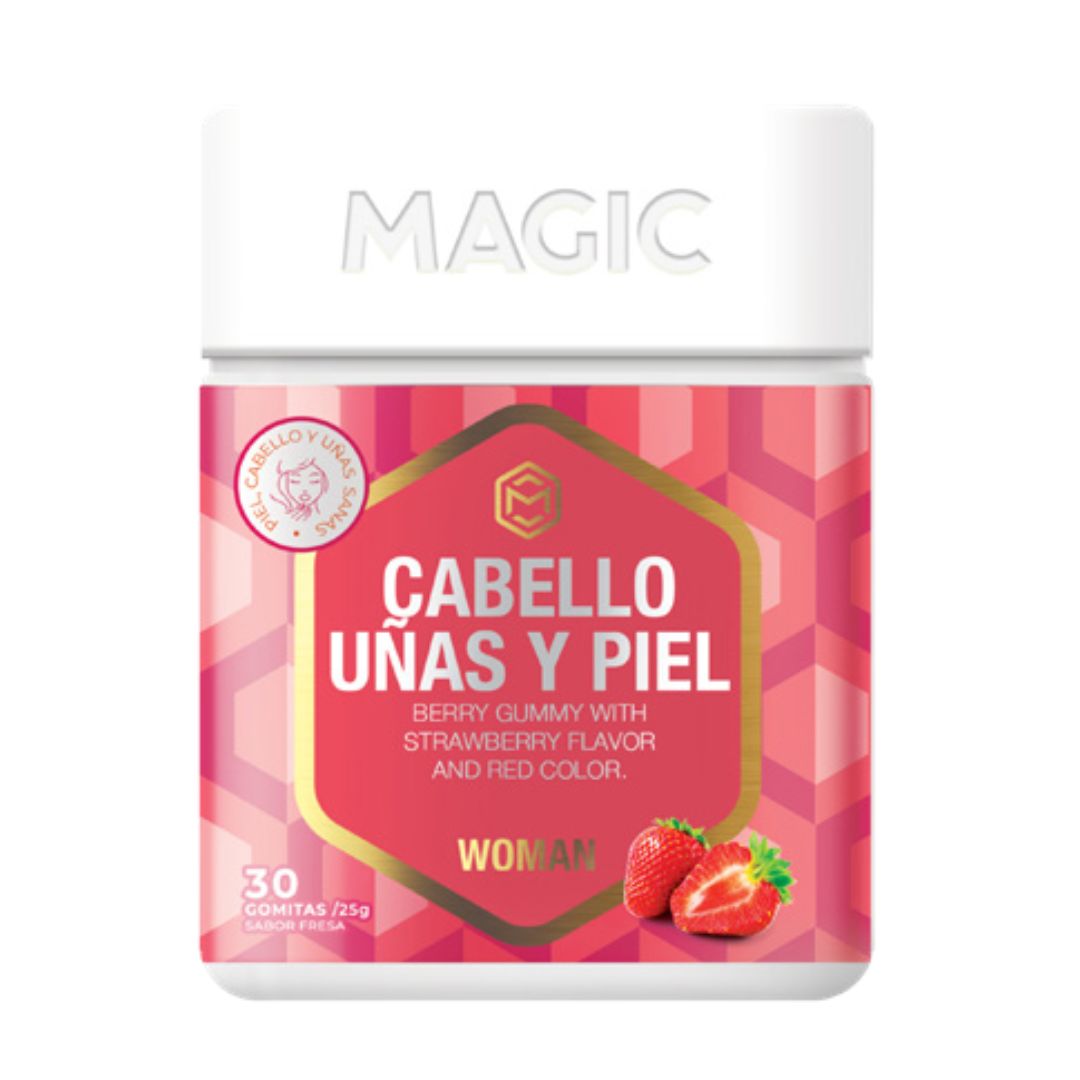 Gummy para Cabello, Uñas y Piel