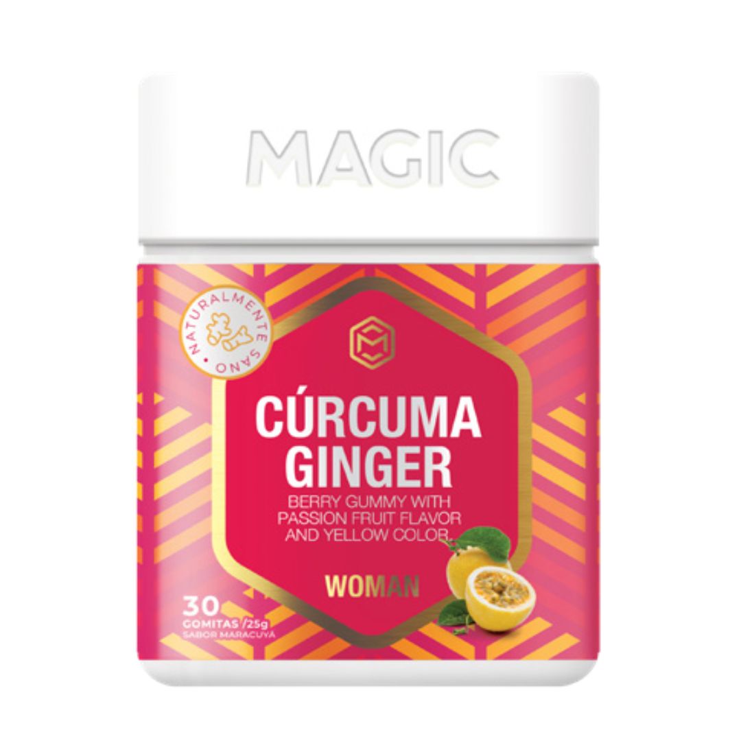 Gummy de Cúrcuma y Jengibre