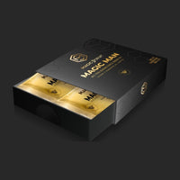 Sachets dorados de Magic Sense Magic Man dentro de la caja