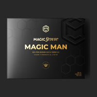 Caja de Magic Sense Magic Man vista frontal en angulo