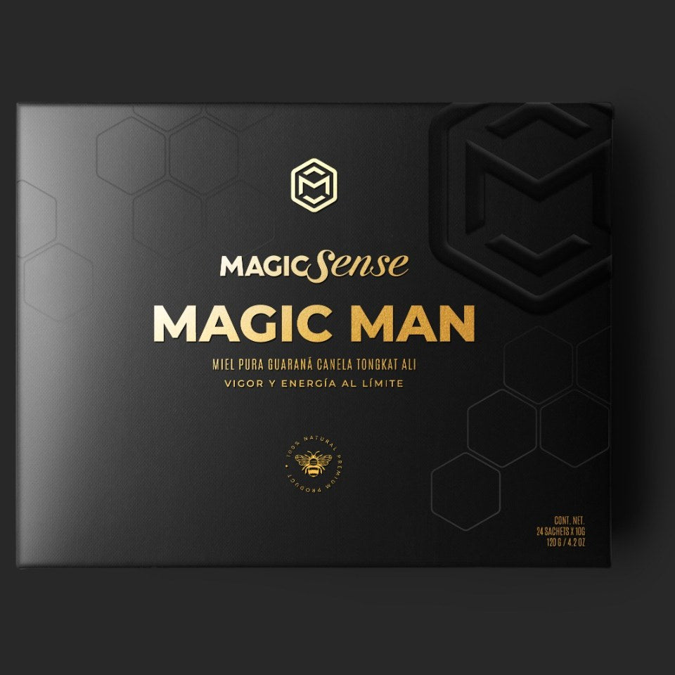 Caja de 24 sachets de Magic Sense Man