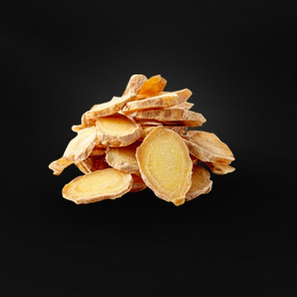Raíz de ginseng en rodajas