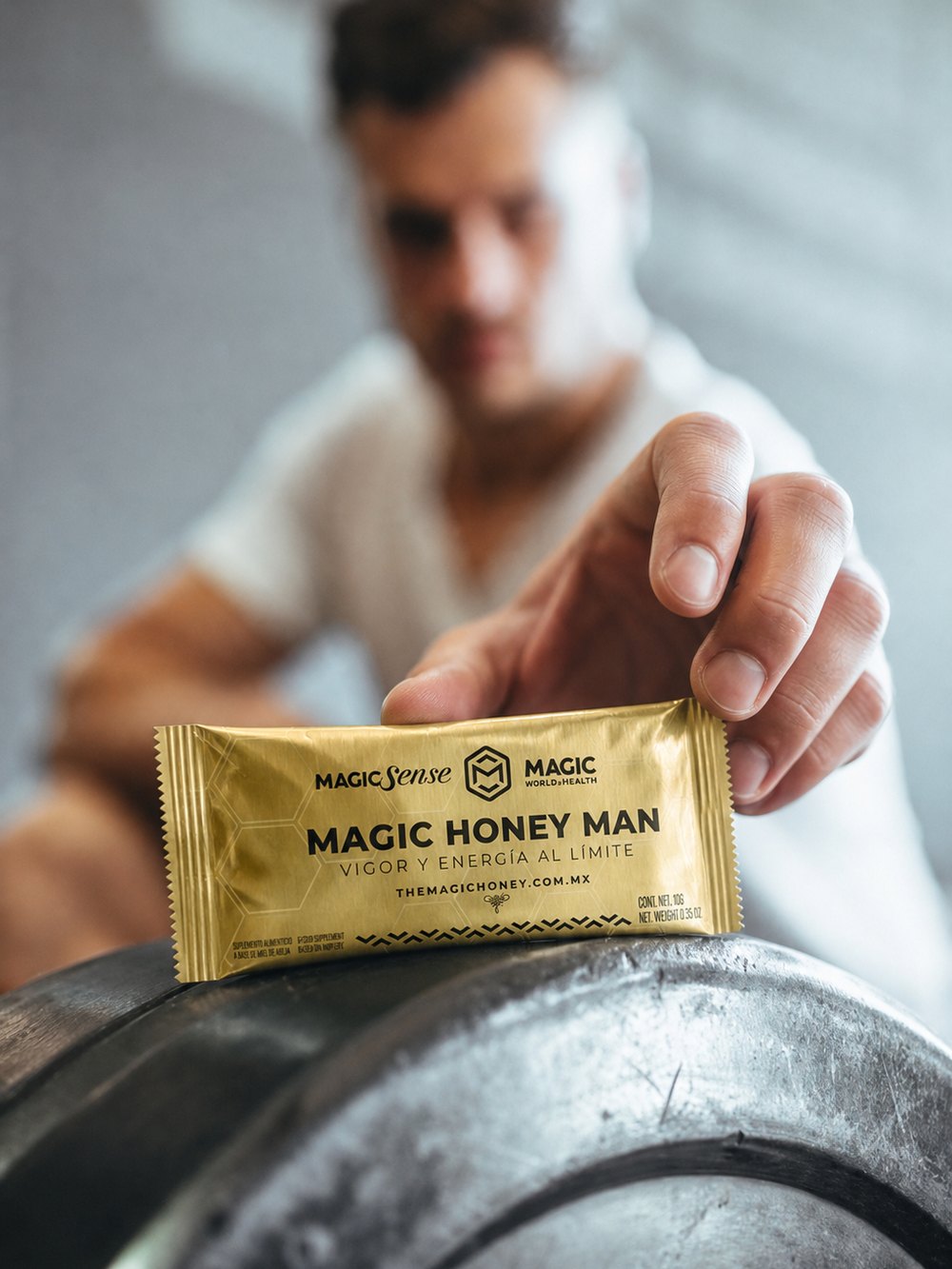 Sachet de Magic Sense en la mano